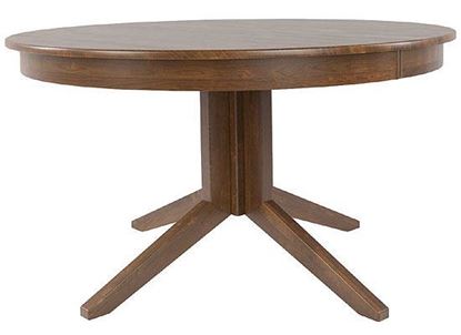 Canadel Transitional Round Wood Table - TRN054541919MXQDF
