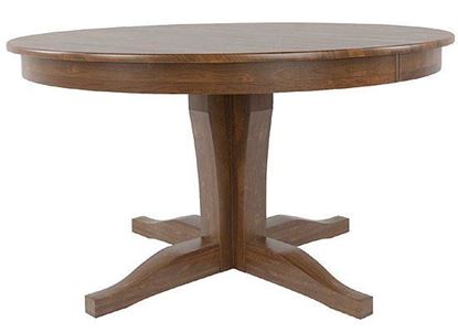 Canadel Transitional Round Wood Table - TRN054541919MXCDF