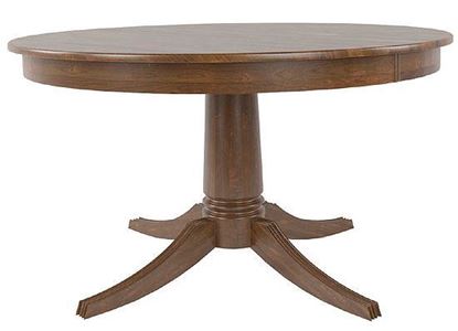 Canadel Transitional Round Wood Table - TRN054541919MTXDF
