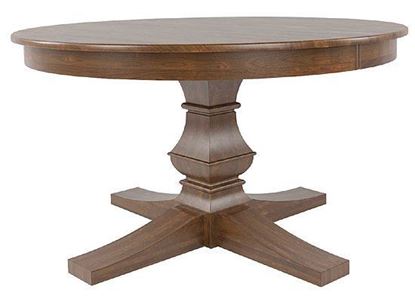 Canadel Transitional Round Wood Table - TRN054541919MTPDF