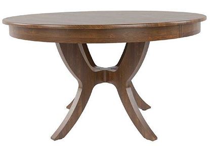Canadel Transitional Round Wood Table - TRN054541919MSIDF
