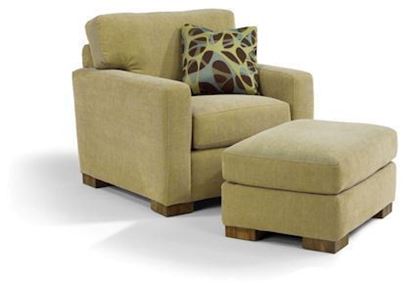 Bryant Fabric Chair & Ottoman (7399-10-08)