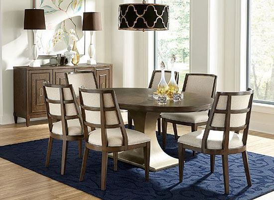 Monterey Dining Collection with Oval Dining Table by Riverside furniture
