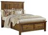 Maple Road Mansion Bed with an Antique Amish finish by Artisan & Post