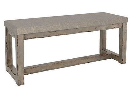 Champlain Rustic Upholstered bench:  BNN05070JA08D18