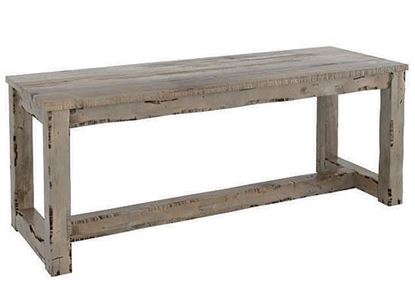 Champlain Rustic Wood bench:  BNN050700808D18