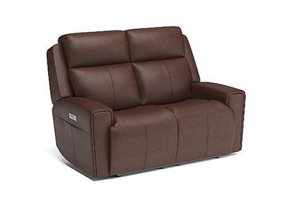 Barnett Power Reclining Loveseat with Power Headrests and Lumbar - 1601-60PH by Flexsteel Furniture